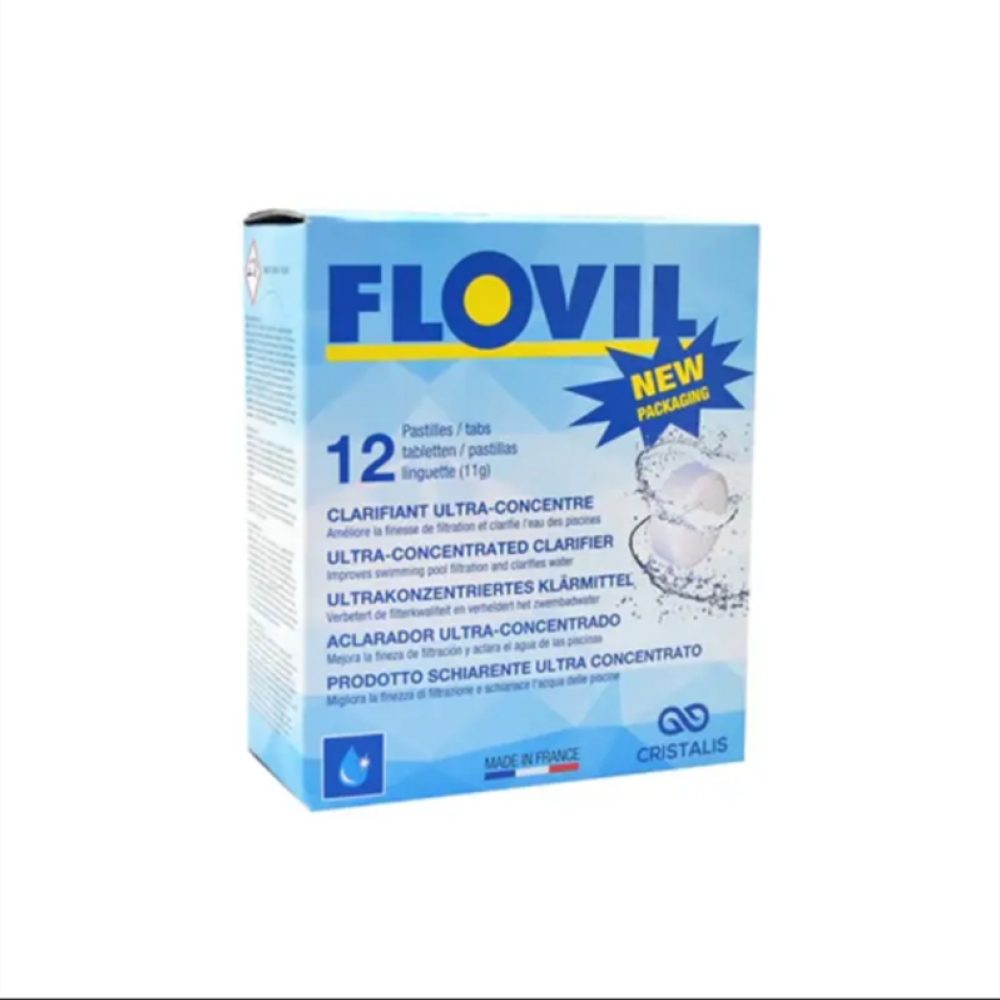 Flovil Compresse Chiarificanti 12 pastiglie da 11g