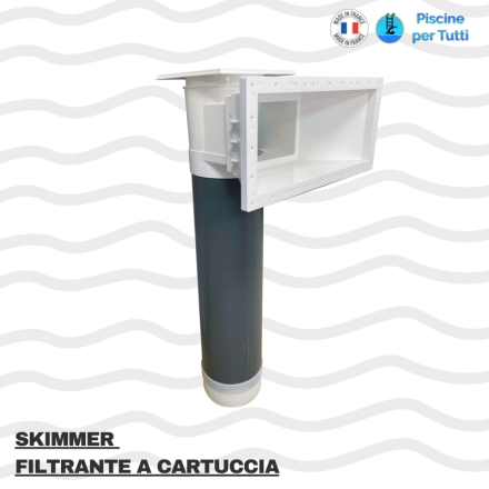 Immagine 0 di FILTRISKIM - Skimmer Filtrante per Piscine in Vetroresina e Pannelli Liner