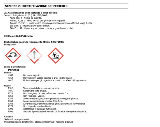 Immagine 1 di Alghicida CTX-575 Distruttore di alghe 1 L