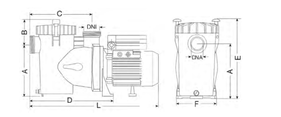 Immagine 1 di Pompa New SE2R 0,75 Cv Mono