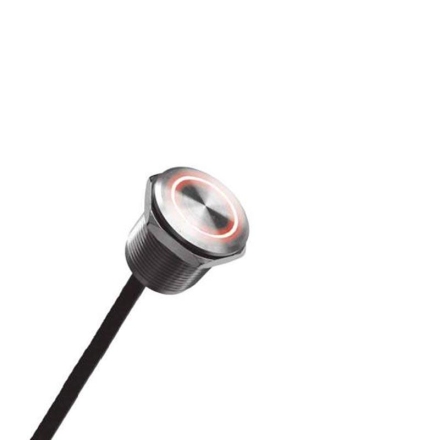 Immagine 0 di Pulsante a Sensore PIEZO 22 mm IP 68 Interruttore con luce RED-GREEN 24 V